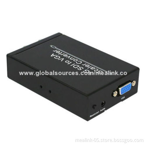 3G SDI to VGA Scaler Converter, Simultaneous Display with SDI/VGA Signals